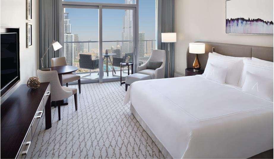 Address Dubai Mall Phòng bức ảnh A guest room at the hotel