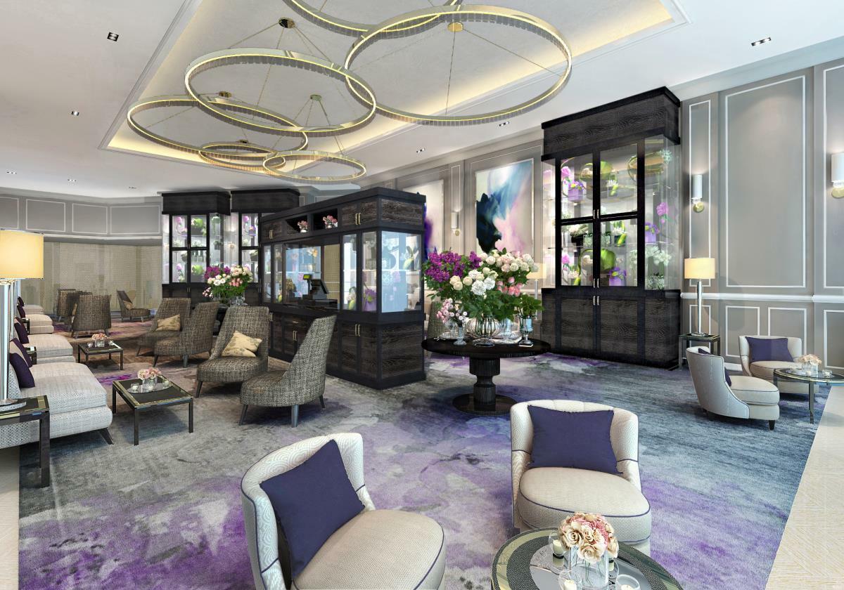 Address Dubai Mall Ngoại thất bức ảnh The lobby of the hotel