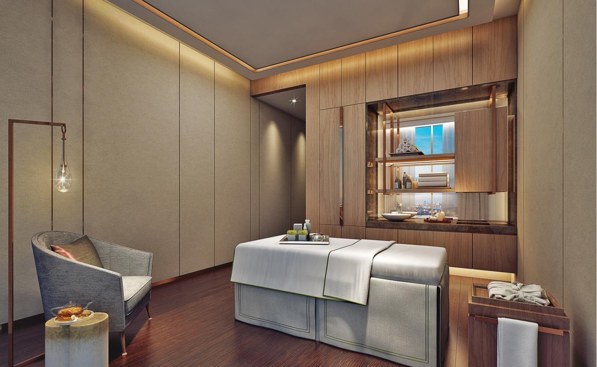 Address Dubai Mall Ngoại thất bức ảnh A treatment room at the spa