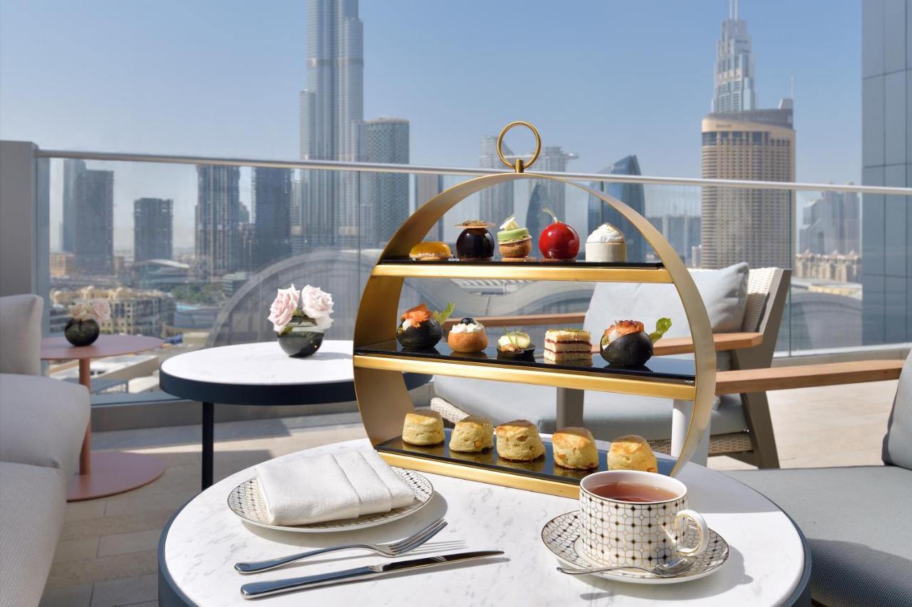 Address Dubai Mall Ngoại thất bức ảnh Afternoon tea at the Address Downtown Dubai
